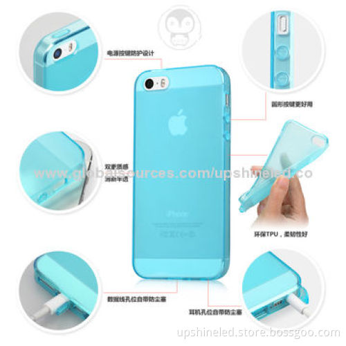 TPU Cases for iPhone 5/5S, Various Colors Available